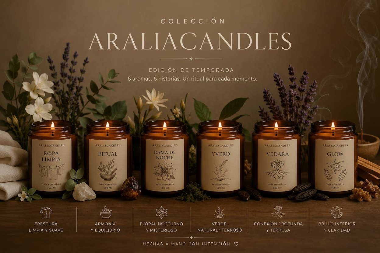 Vela Aromática Blossy 100ml | Aralia Candles