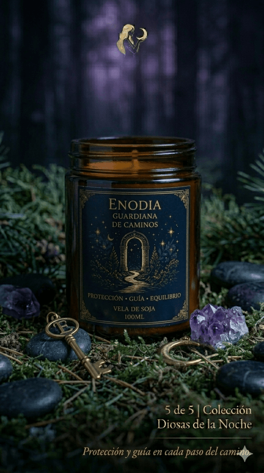Enodia — Guardiana de Caminos | Diosas de la Noche - AraliaCandles