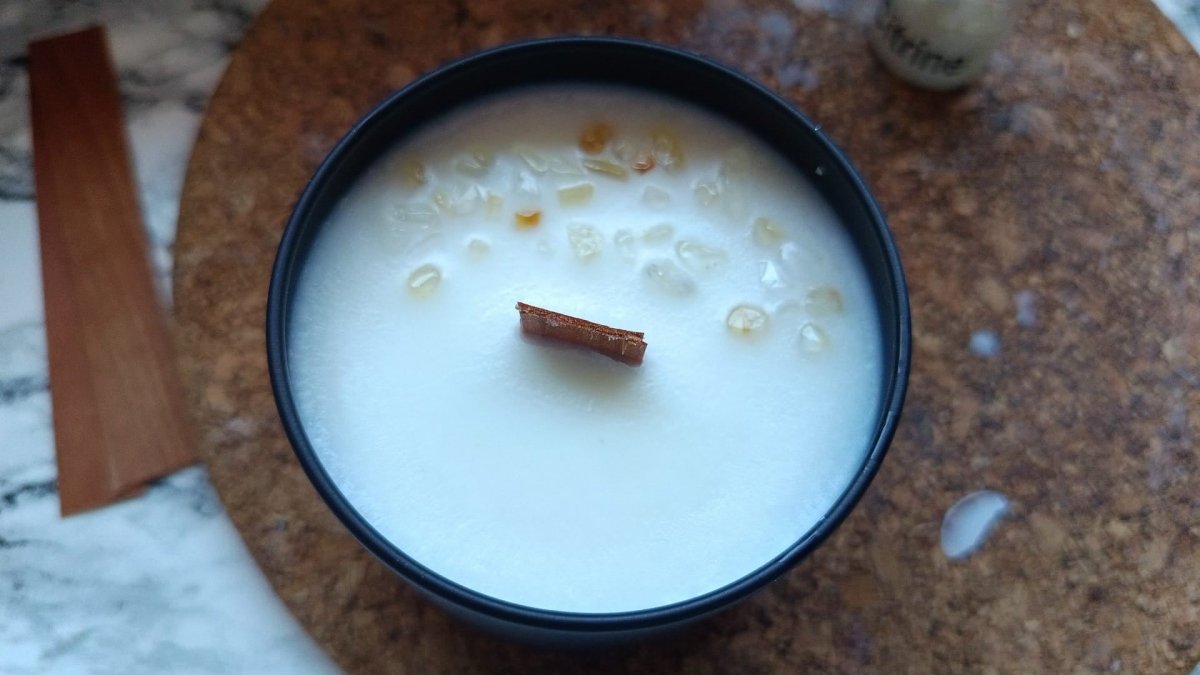 Vela Ritualizada con Citrino | Aralia Candles - AraliaCandles