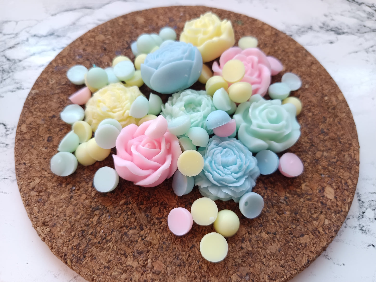 Waxmelts Transparent Flower | Aralia Candles