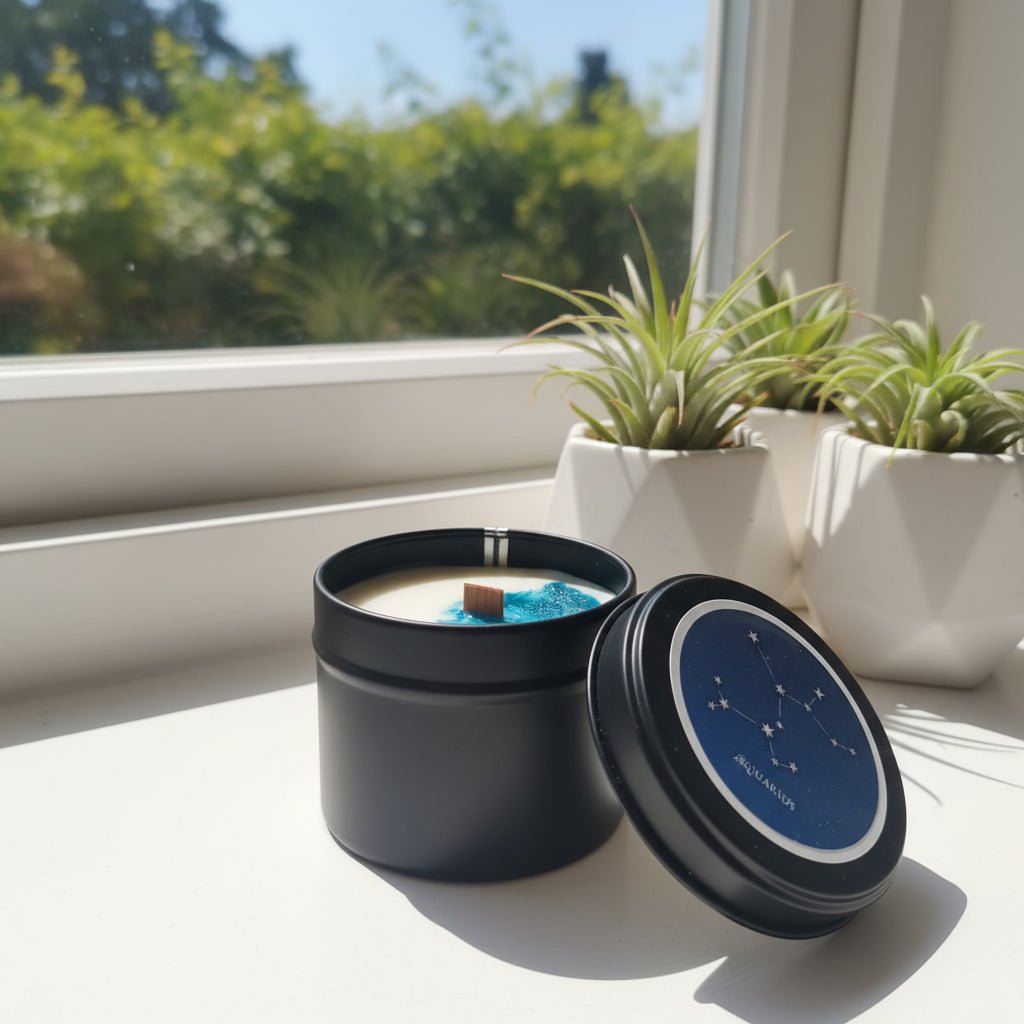 Vela Acuario - Visión Cósmica | Aralia Candles - AraliaCandles