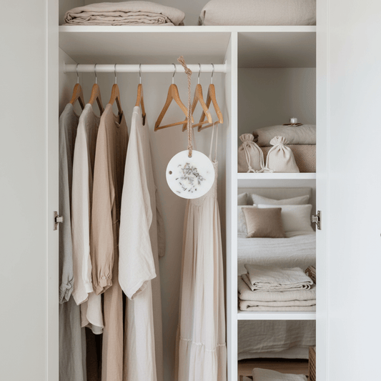 Ambientador en armario Lavanda y camomila Aralia candles