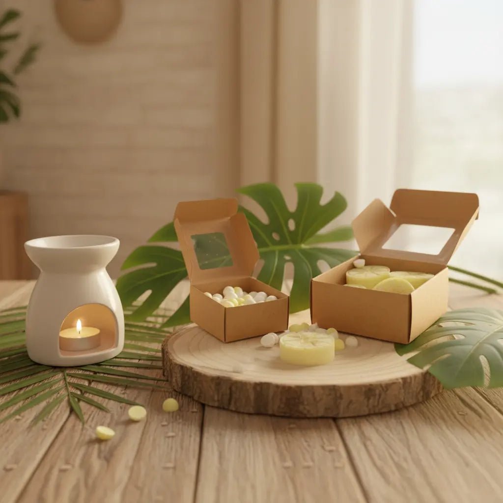 Bombones aromáticos Coco y Cítricos - AraliaCandles