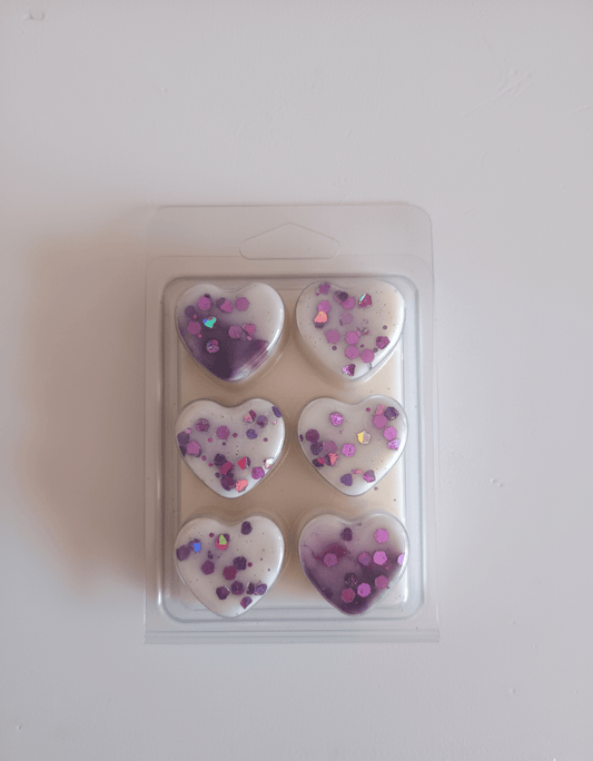 Wax Melts Sombra de Luna Soja - Dados Aromáticos Orquídea Negra Ámbar Sándalo | Aralia Candles - AraliaCandles