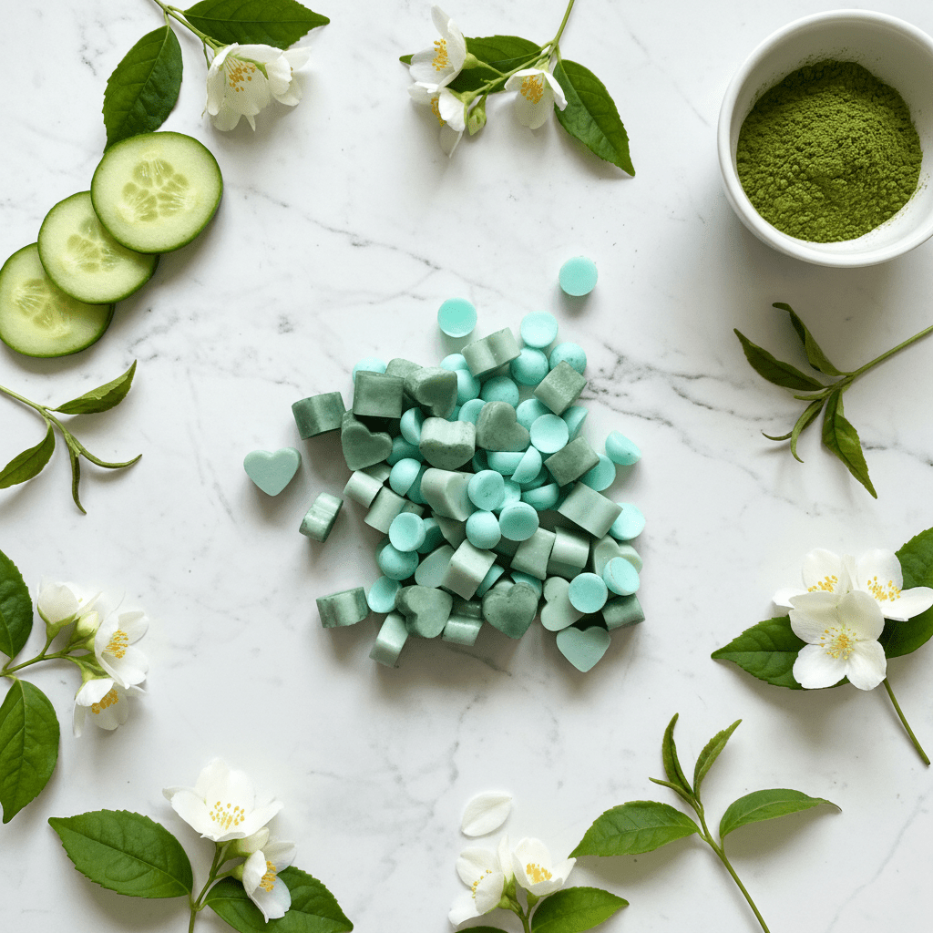 Ritual · Wax Melts Sueltos Té Matcha & Pepino | Aralia Candles - AraliaCandles