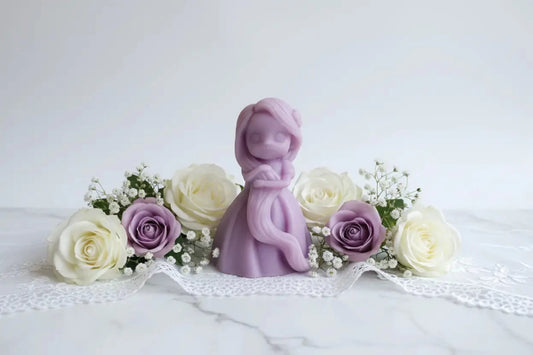 Figura Rapunzel de Cera de Soja | Aralia Candles - AraliaCandles