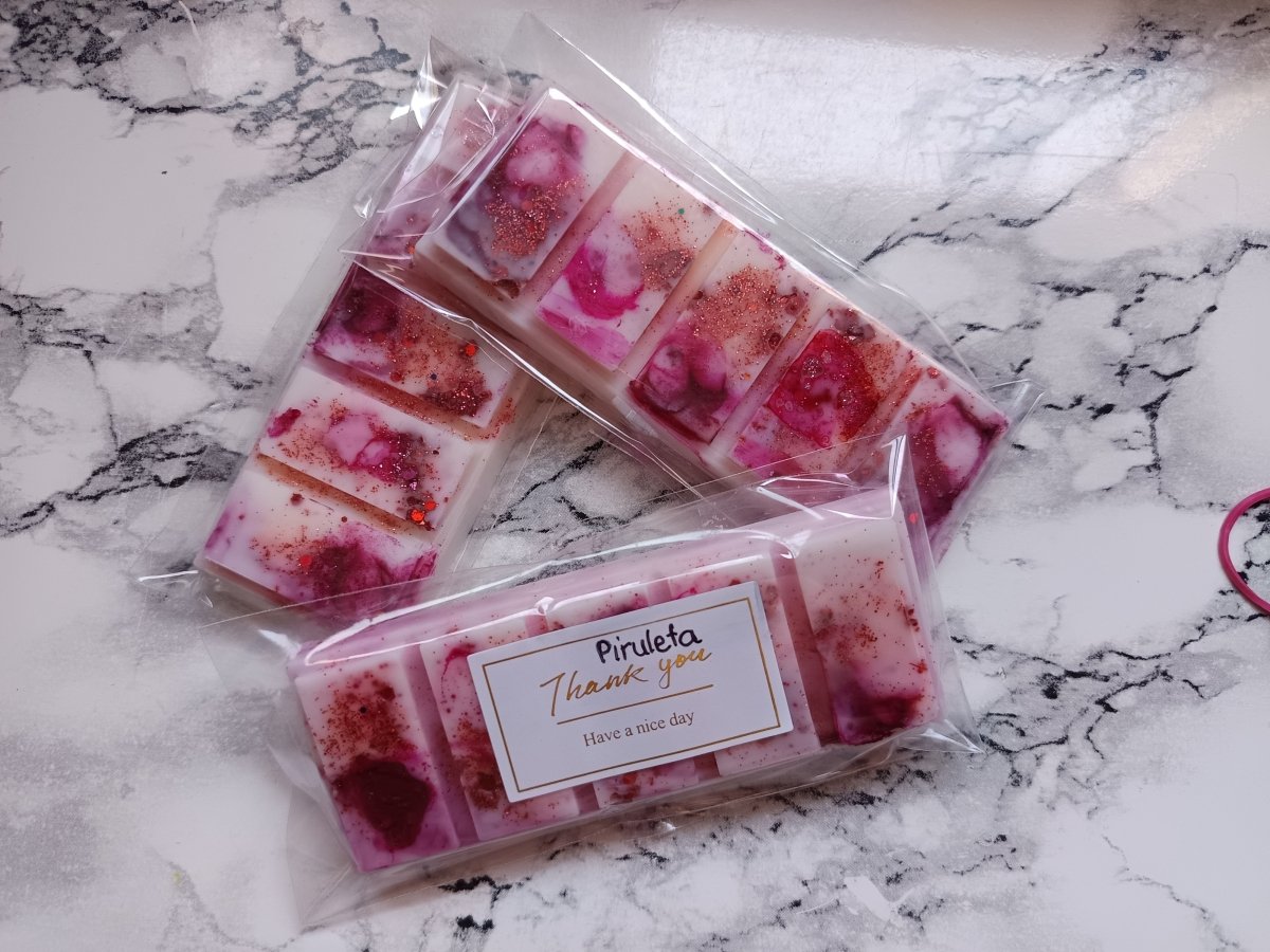 Wax Melt Snapbar Piruleta Soja - Dulce Afrutado Brillante Nostálgico para Fiesta | Aralia Candles - AraliaCandles