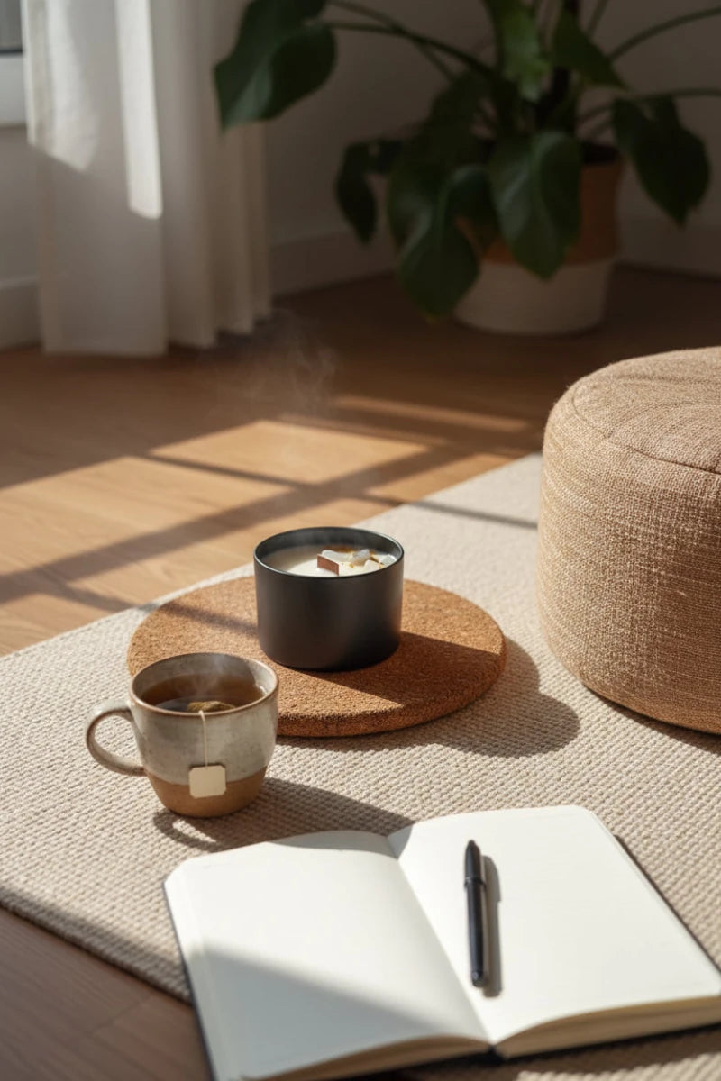 Vela Ritualizada Calcedonia | Aralia Candles - AraliaCandles