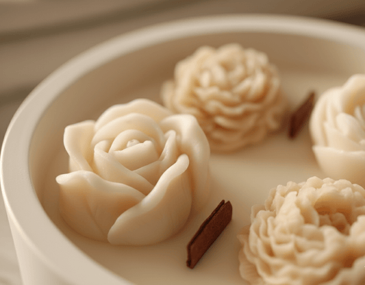 Vela Premium Elixir Floral Soja Rosa Jazmín Ylang - Ylang - Aromaterapia Sensual y Lujosa | Aralia Candles - AraliaCandles