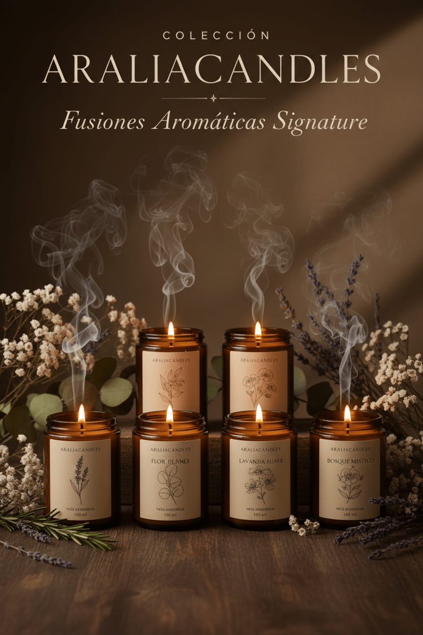 Fusiones Aromáticas Signature - AraliaCandles
