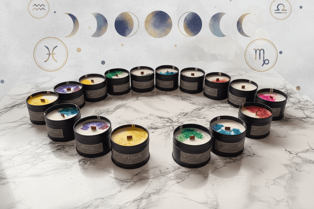 Velas del Zodiaco - AraliaCandles