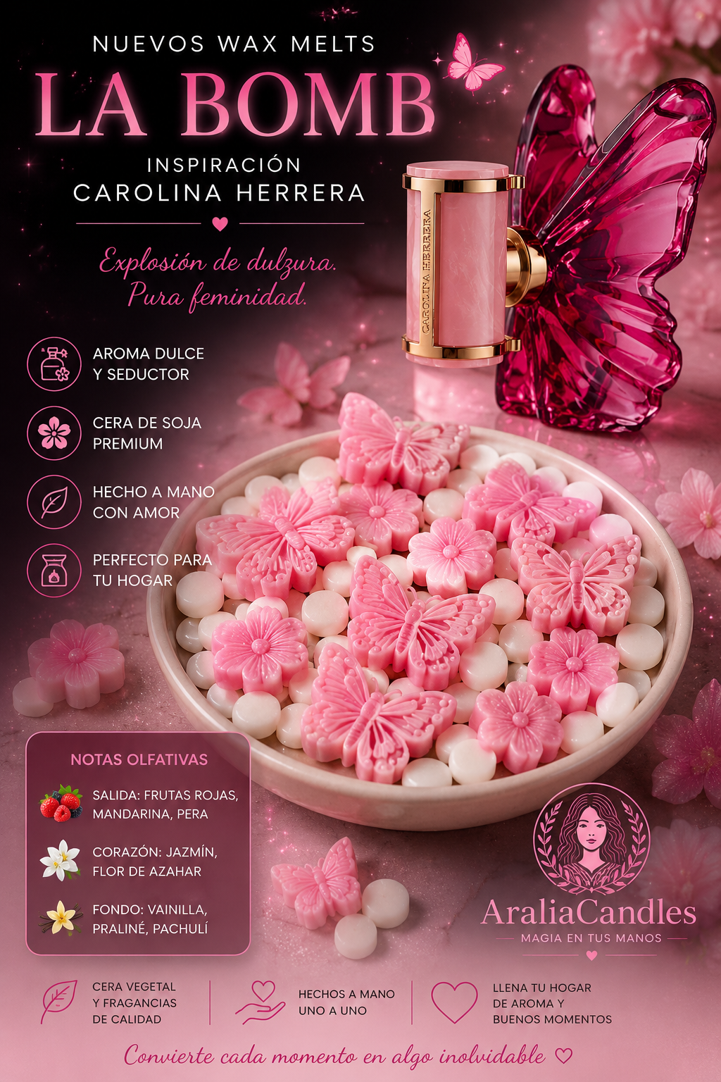 Wax Melts Butterfly Explosion | Aralia Candles