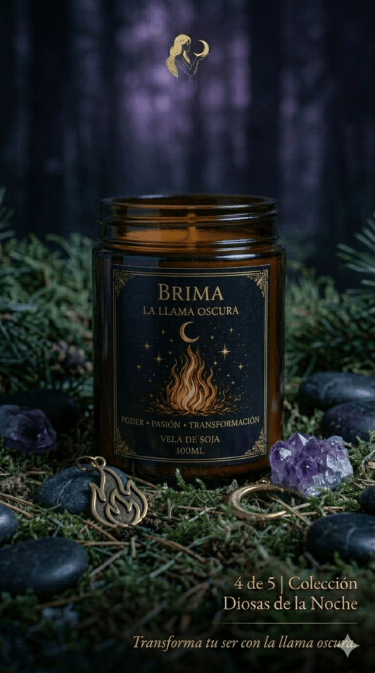 Brima — La Llama Oscura | Diosas de la Noche - AraliaCandles
