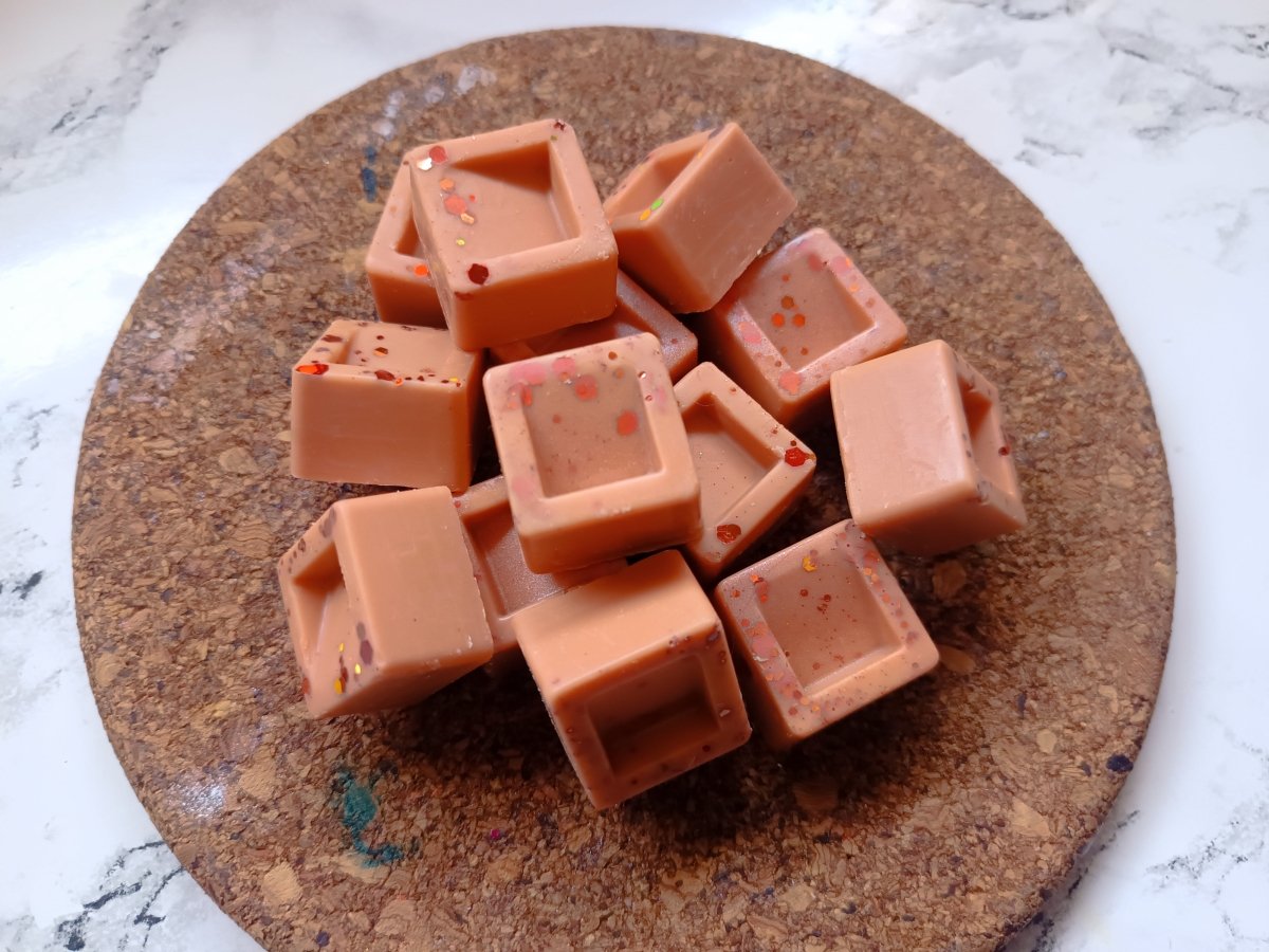 Wax Melts Caramelo - Dados Aromáticos 80g | Aralia Candles - AraliaCandles