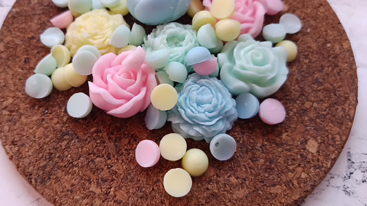 Waxmelts Transparent Flower | Aralia Candles
