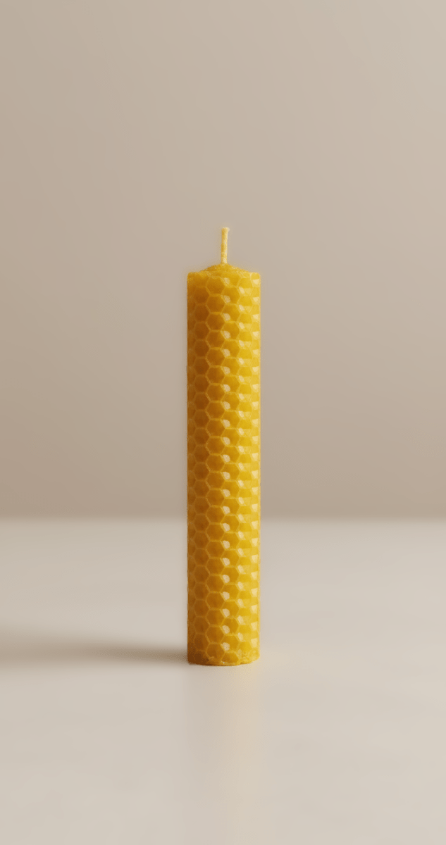 Velas de Miel Cera de Abeja - Rituales de Amor, Prosperidad y Creatividad Naturales | Aralia Candles - AraliaCandles