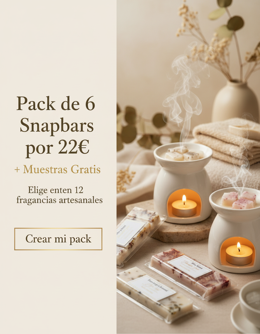 Pack de 6 Snapbars por 22€ + Muestras Gratis
