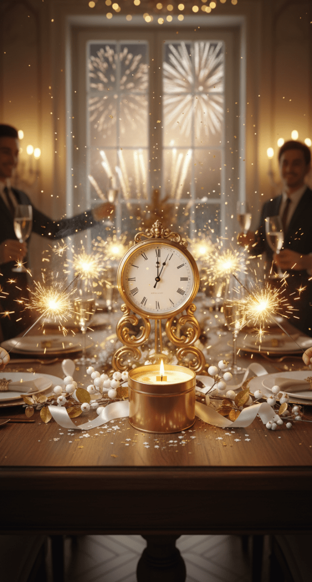 Vela Bendición de Invierno - Nochevieja | Aralia Candles - AraliaCandles