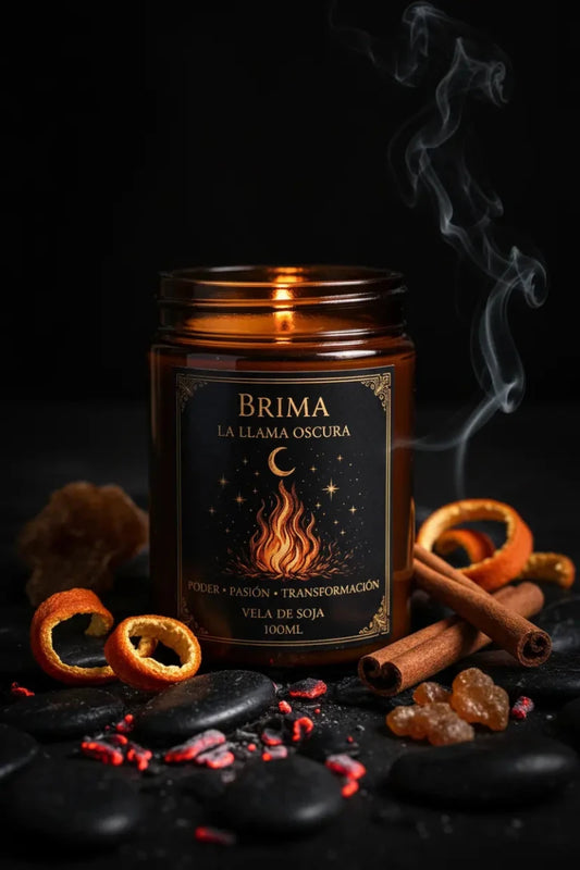 Brima — La Llama Oscura | Diosas de la Noche - AraliaCandles