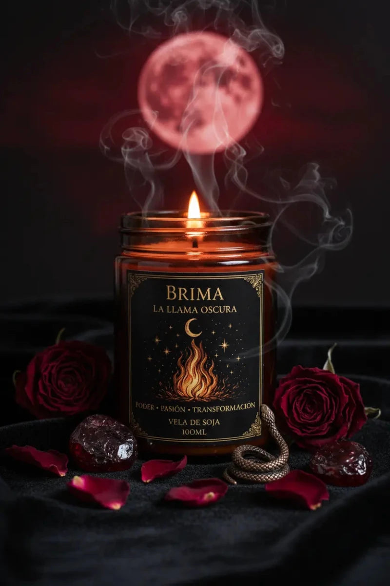 Brima — La Llama Oscura | Diosas de la Noche - AraliaCandles