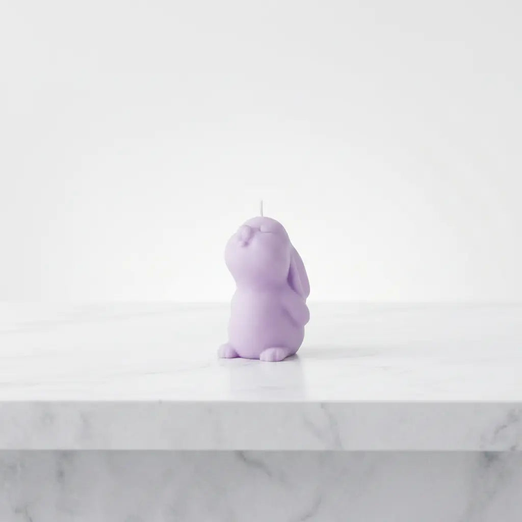 Bunny Candle Pastel