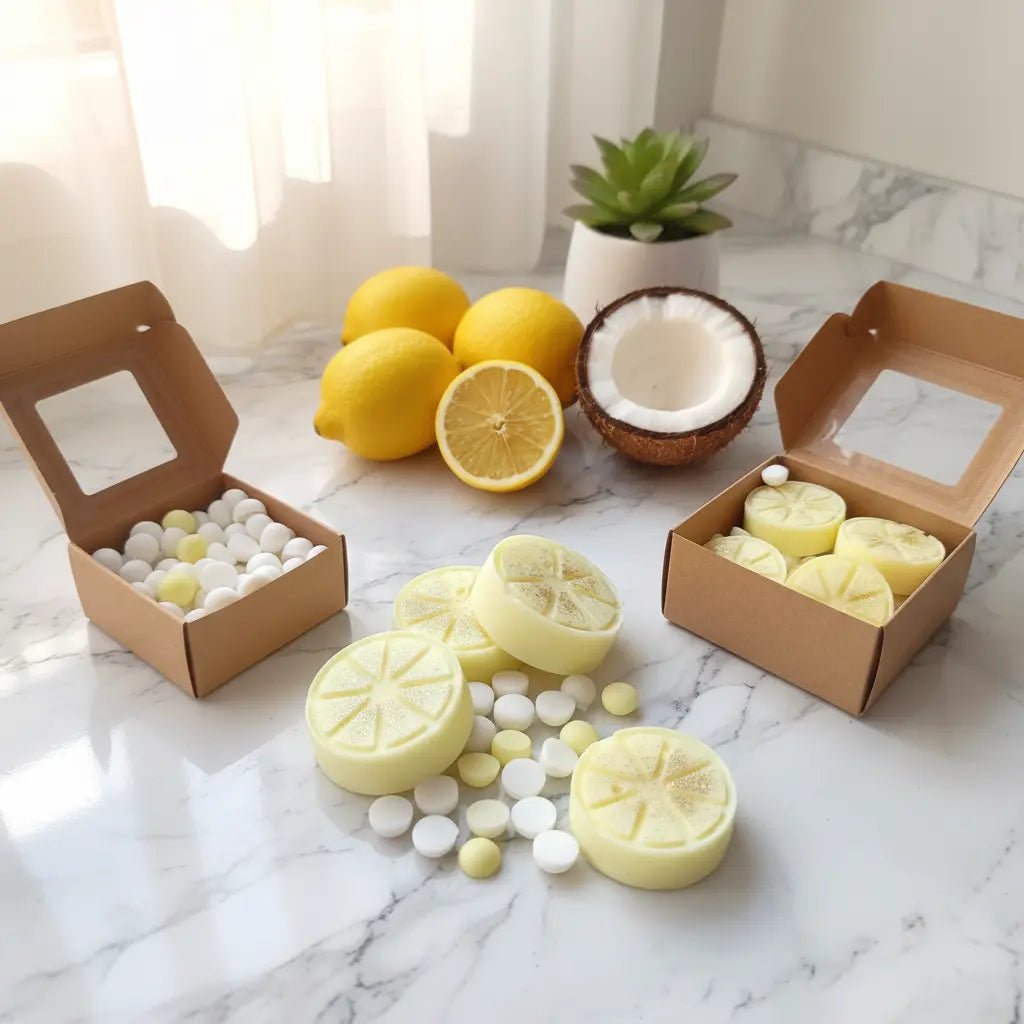 Bombones aromáticos Coco y Cítricos - AraliaCandles