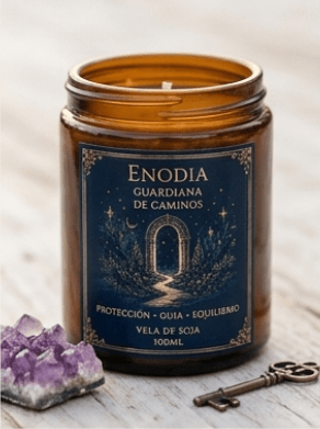 Enodia — Guardiana de Caminos | Diosas de la Noche - AraliaCandles