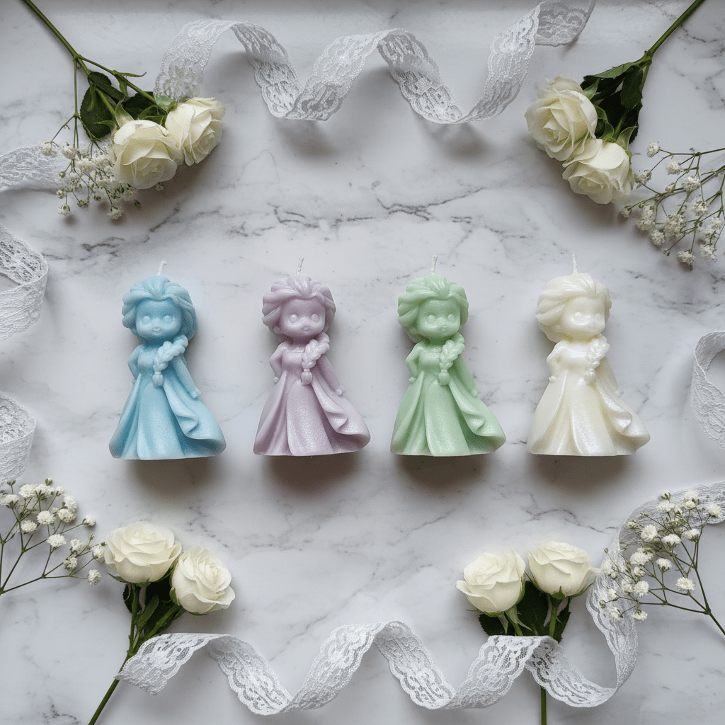 Figura Princesa de Cera de Soja | Aralia Candles - AraliaCandles