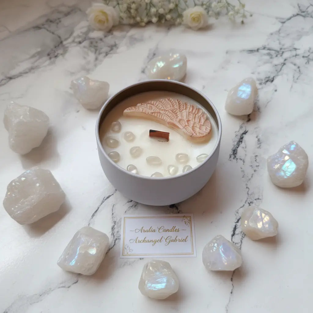 Vela Arcángel Gabriel | Aralia Candles