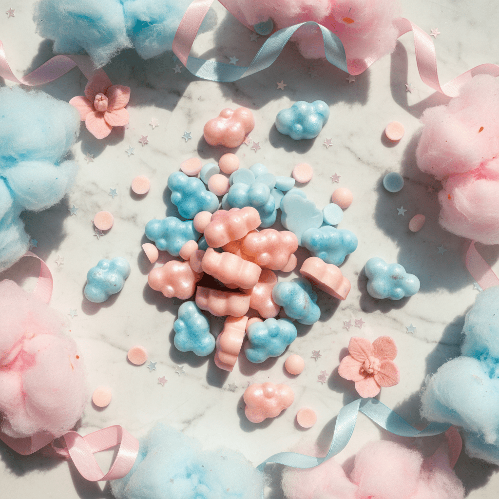 Cotton Candy · Wax Melts Sueltos Algodón de Azúcar | Aralia Candles - AraliaCandles