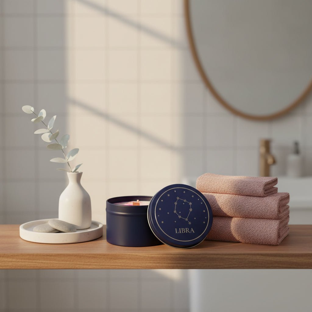 libra lifestyle baño aralia candles