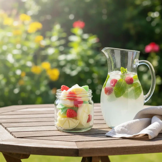 Bombones aromáticos Limón, Frambuesa y Menta - AraliaCandles
