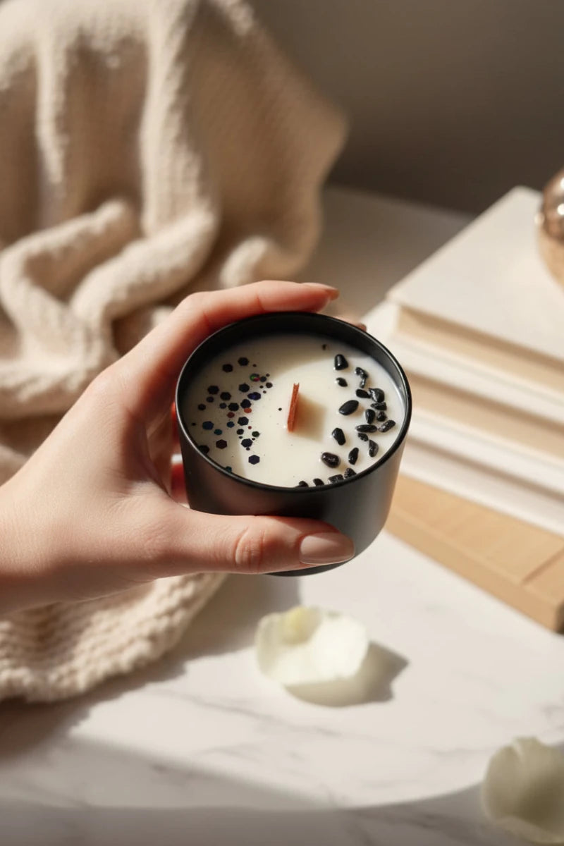 turmalina en mano Aralia Candles