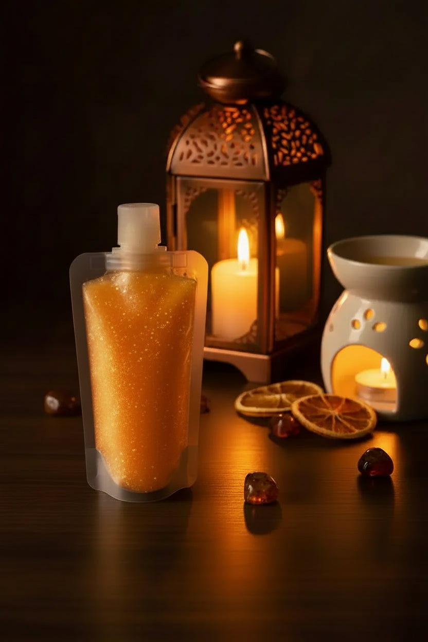 Meditación Dorada · Wax Melt Exprimible | Aralia Candles