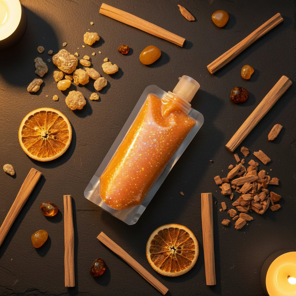Meditación Dorada · Wax Melt Exprimible | Aralia Candles
