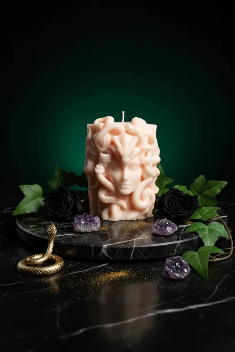 Vela Escultórica Medusa | Aralia Candles - AraliaCandles