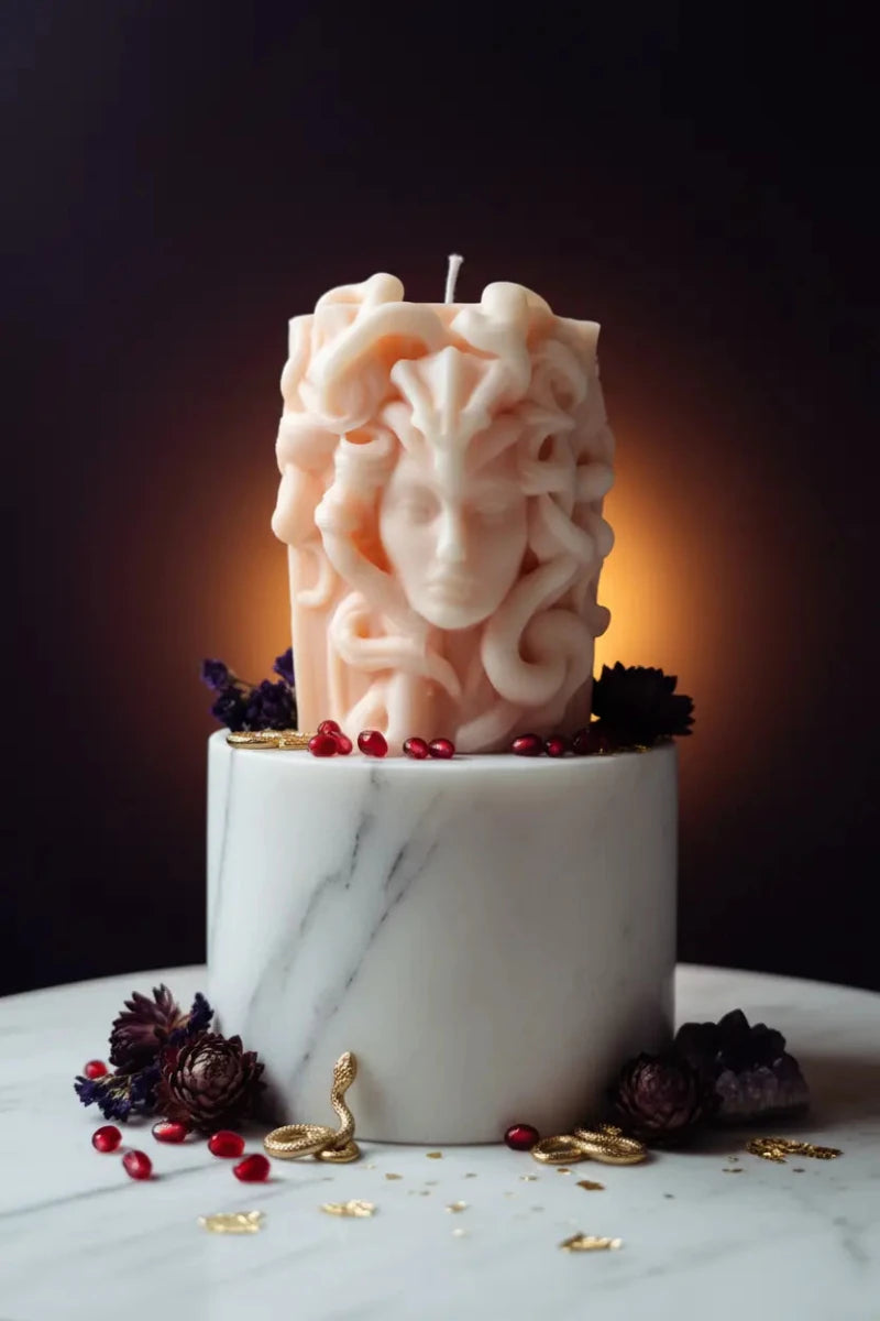 Vela Escultórica Medusa | Aralia Candles - AraliaCandles