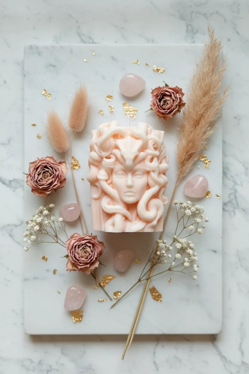 Vela Escultórica Medusa | Aralia Candles - AraliaCandles