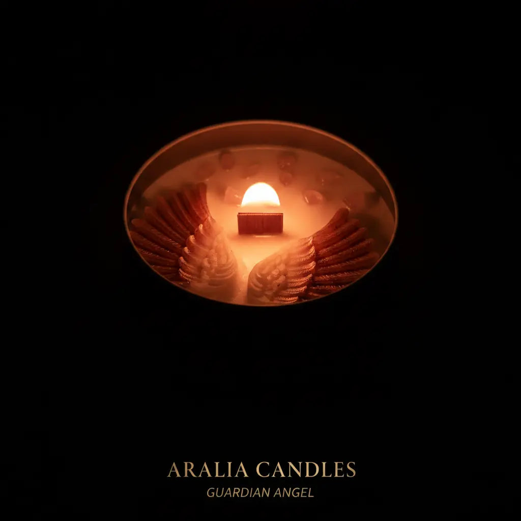 Vela Ángel de la Guarda | Aralia Candles