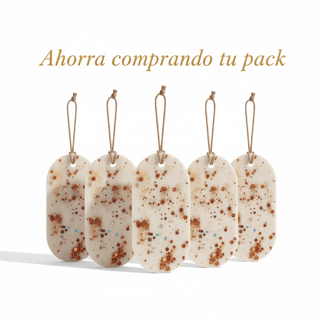 Pack 5 Ambientadores Sun Flowers - Cera Natural con Flores Secas - AraliaCandles