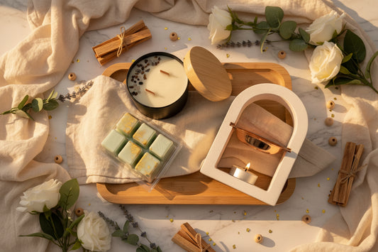 pack 2 Bosque sereno aralia candles