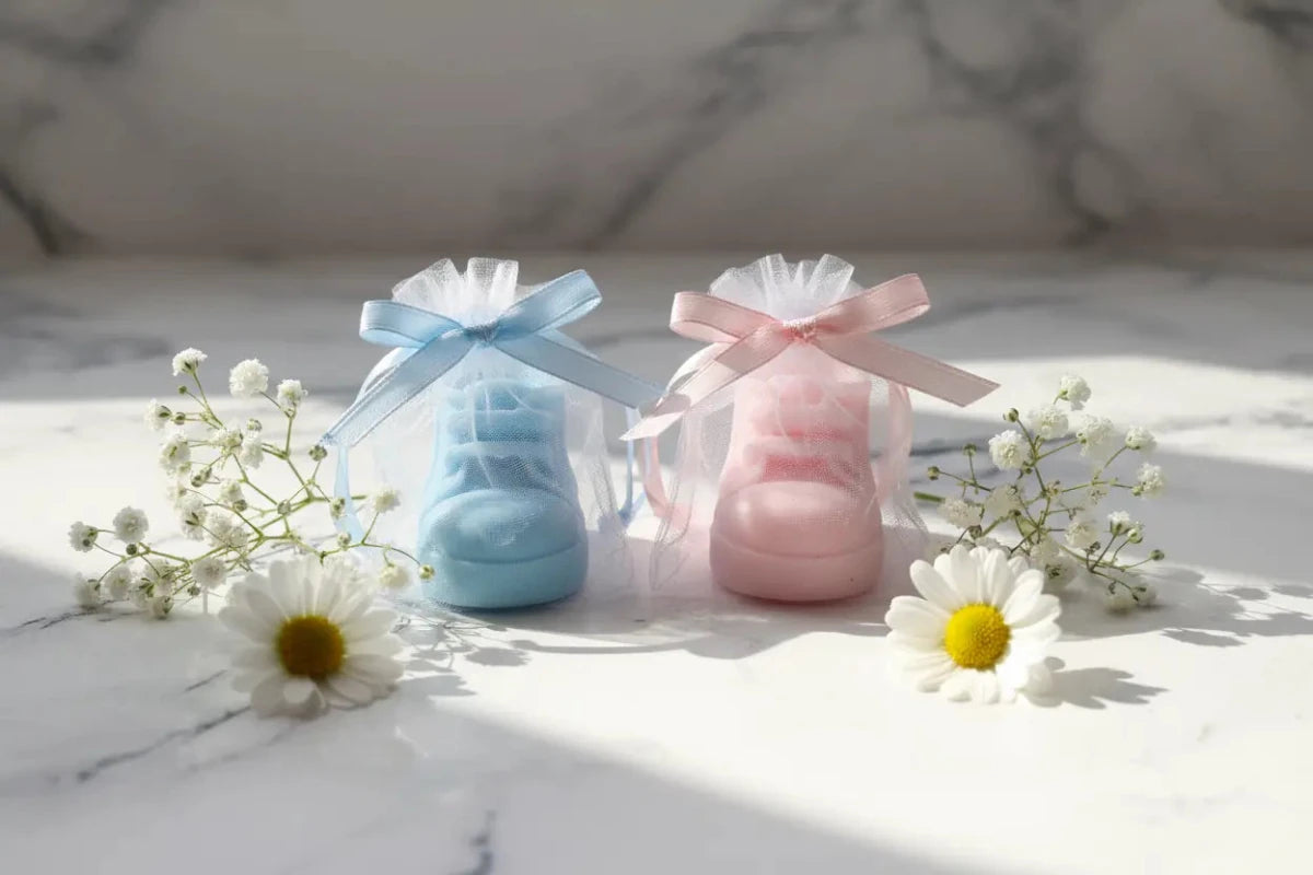 Patuco de Bebé de Cera de Soja | Aralia Candles - AraliaCandles