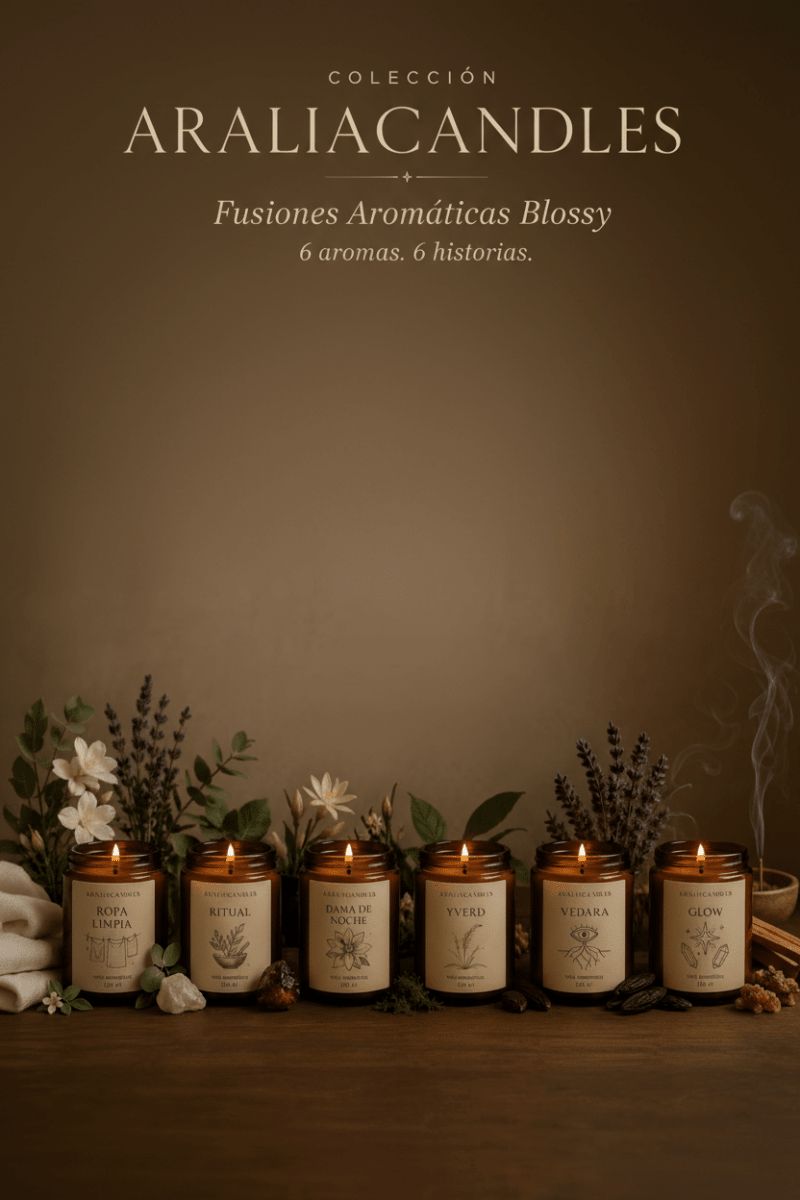 Vela Aromática Blossy 100ml | Aralia Candles - AraliaCandles