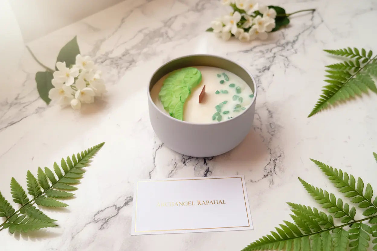 Vela Arcángel Rafael | Aralia Candles