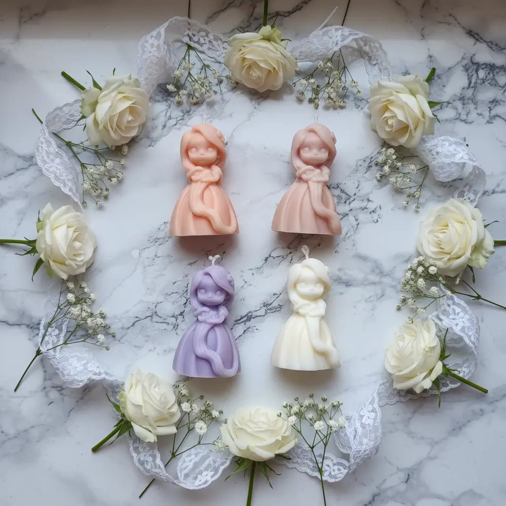 Figura Rapunzel de Cera de Soja | Aralia Candles - AraliaCandles