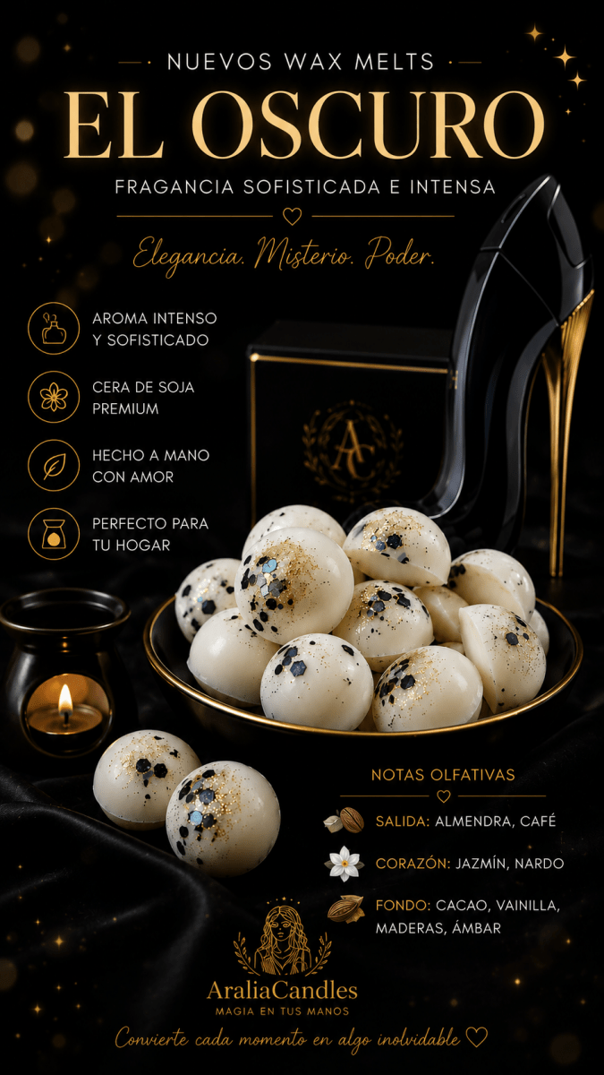 Wax Melts El Oscuro | Aralia Candles - AraliaCandles