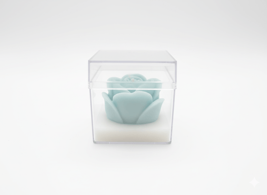 Vela Rosa Mini Soja 3,5cm Rosa y Azul - Personalizable para Bodas y Bautizos | Aralia Candles - AraliaCandles