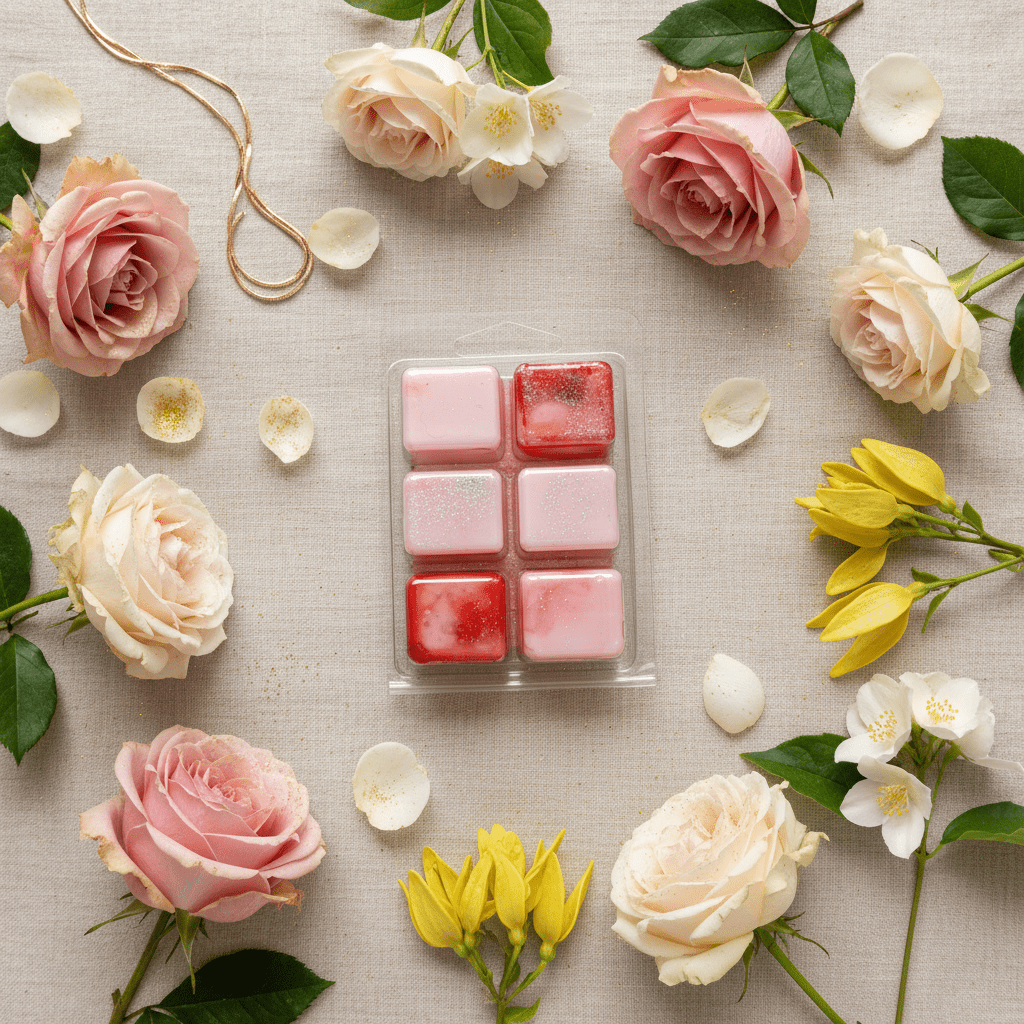 Snapbar Rosa, Jazmín y Ylang - Ylang - 80g - AraliaCandles