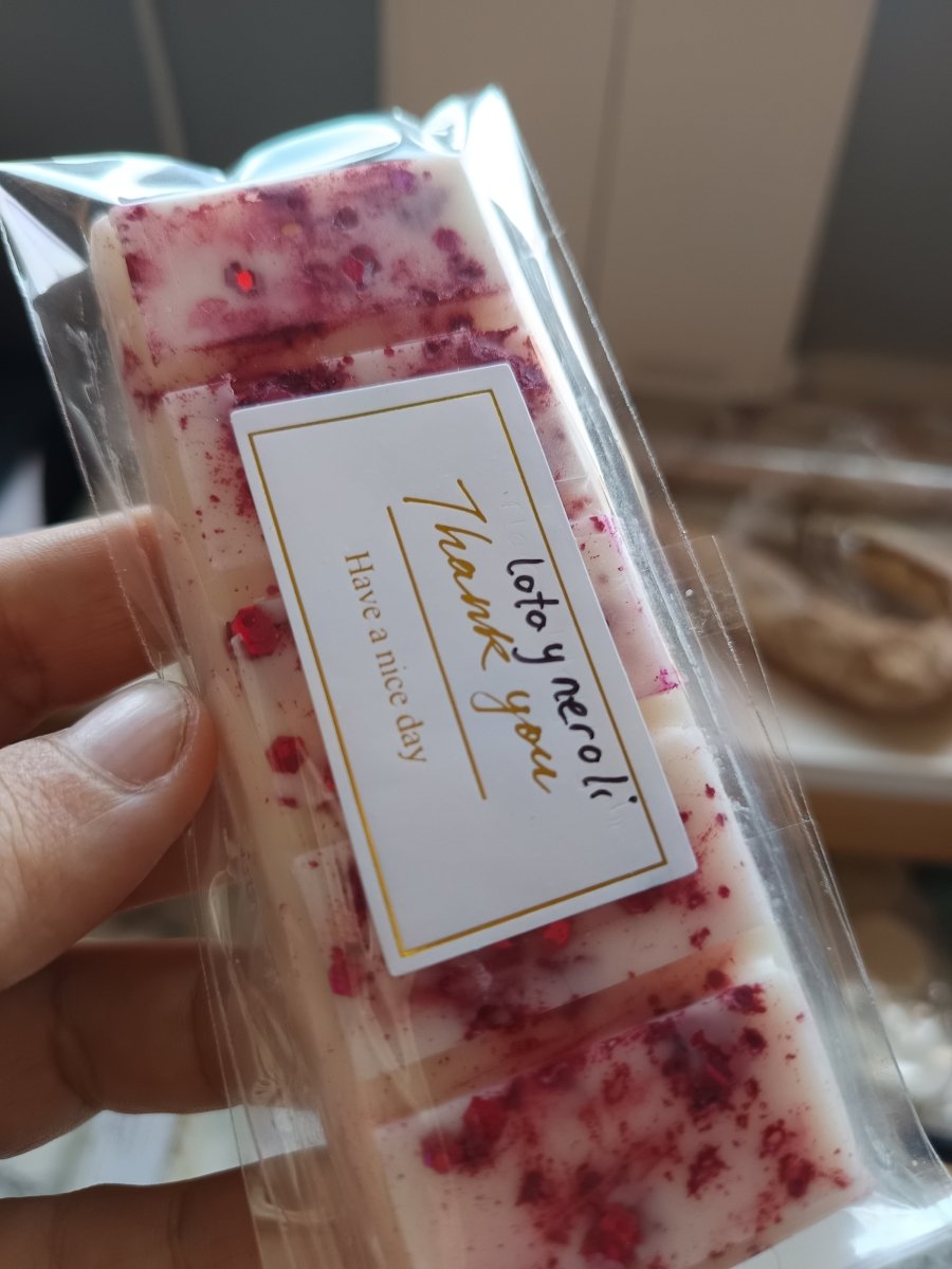 Wax Melt Snapbar Flor de Loto & Neroli - Pureza Floral Fresca y Luminosa | Aralia Candles - AraliaCandles