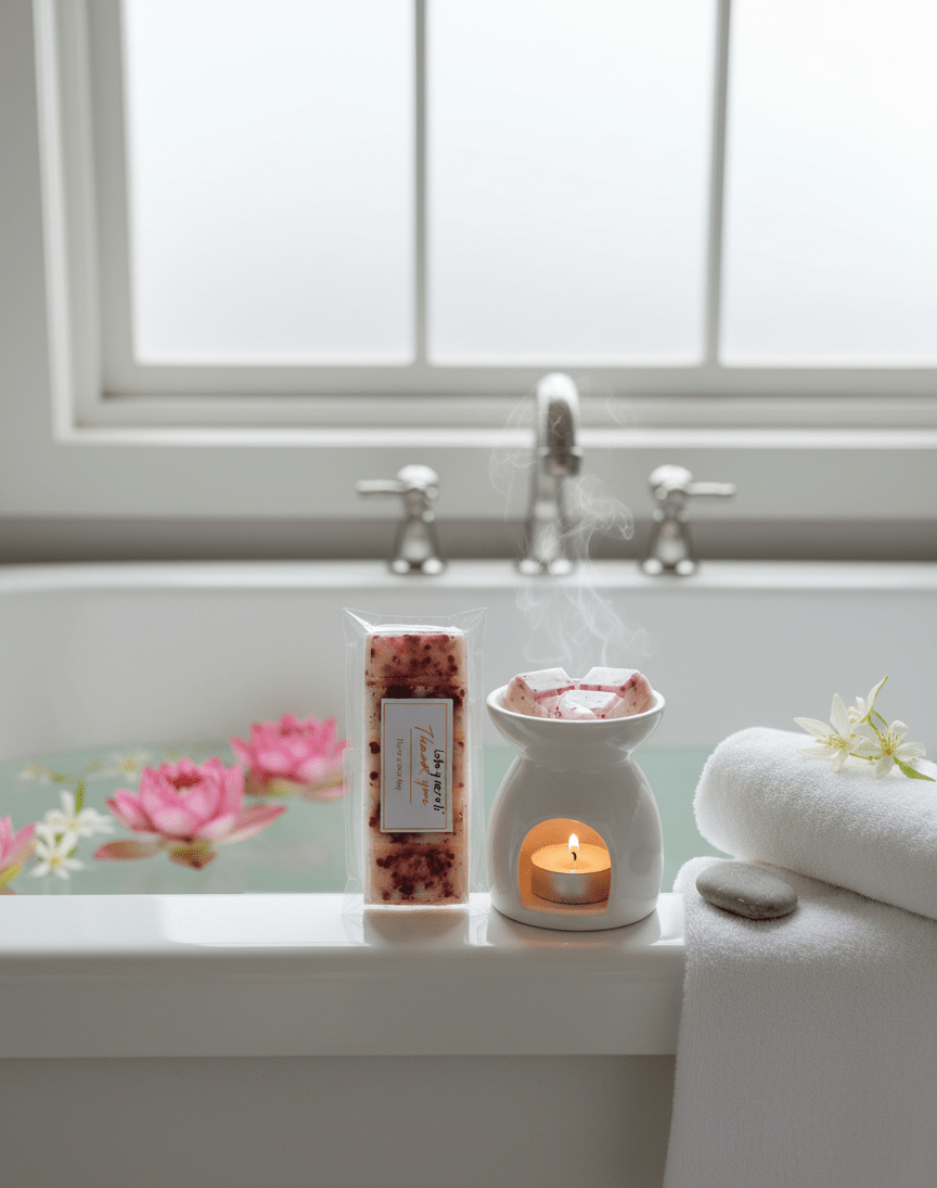 Wax Melt Snapbar Flor de Loto & Neroli - Pureza Floral Fresca y Luminosa | Aralia Candles - AraliaCandles